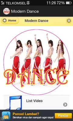 Modern Dance android App screenshot 3